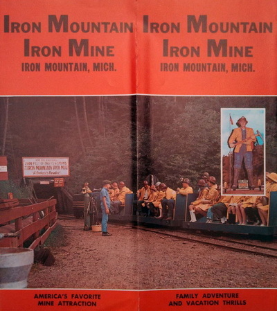 Iron Mountain Iron Mine - OLD FLYER